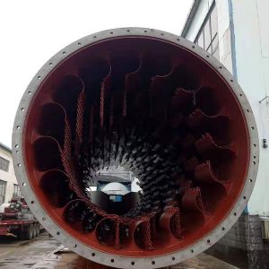 回轉式干燥機發(fā)往內蒙古鄂爾多斯項目基地